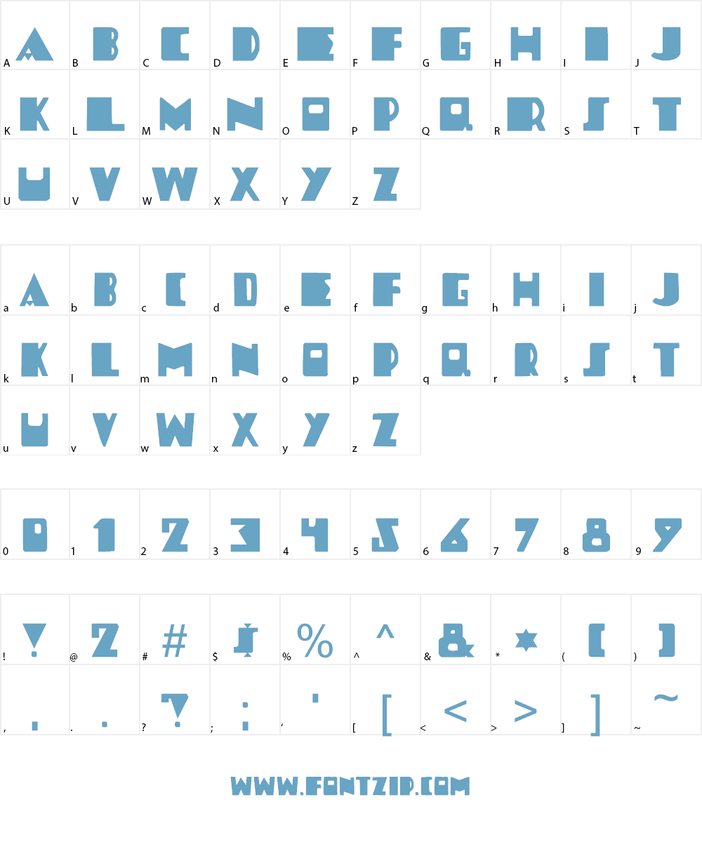 DK Louise Font Character